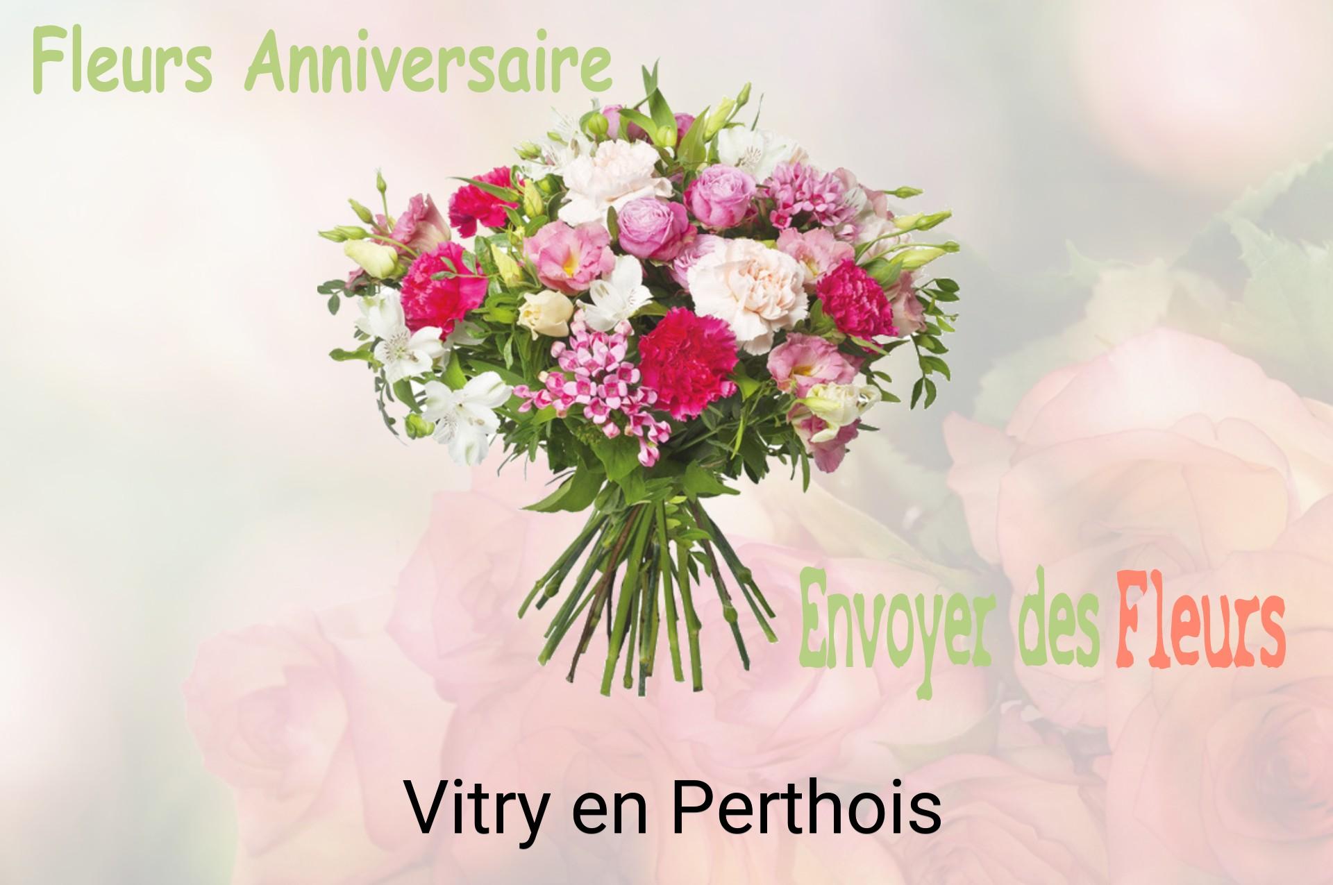 Bouquet de fleurs d’anniversaire livré à Vitry-en-Perthois